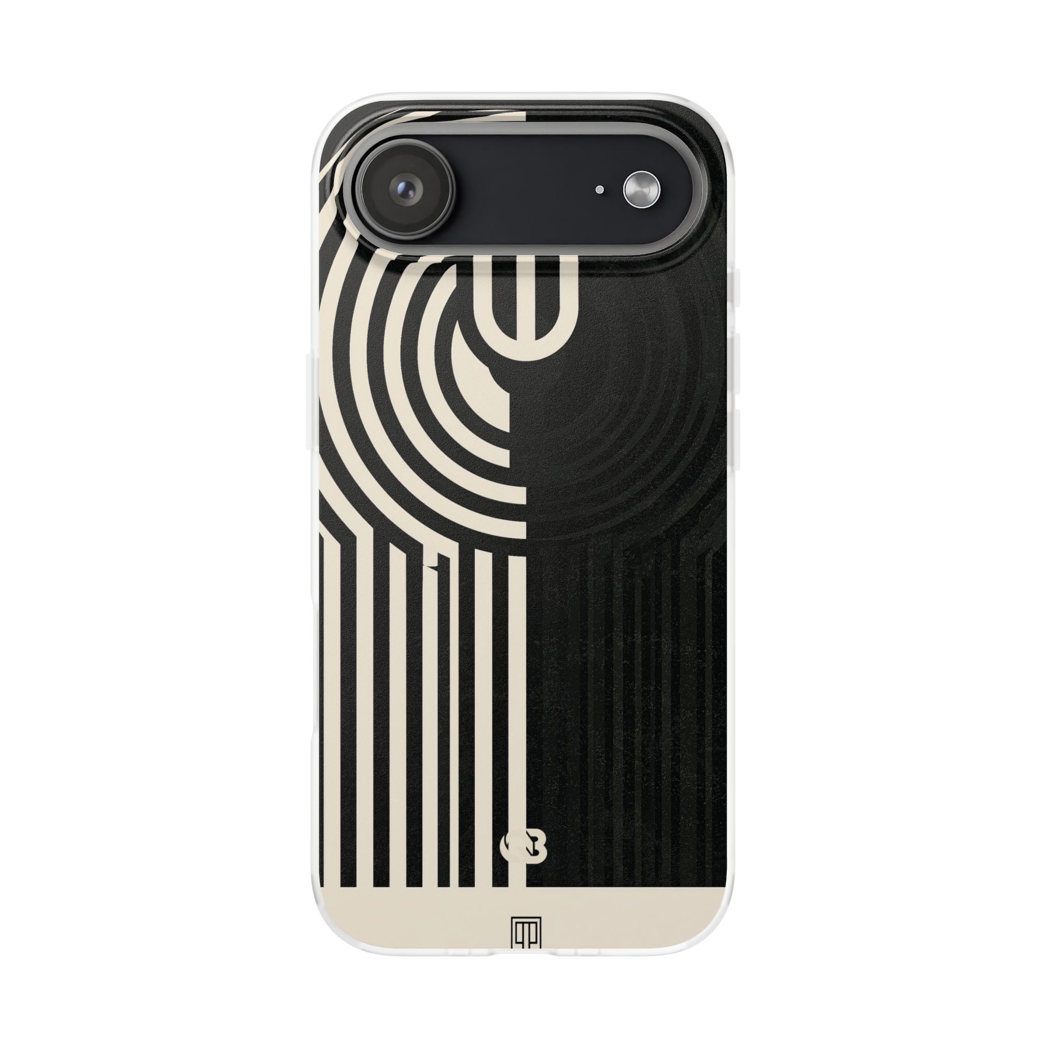 Beige Lite Phone Case for iPhone - Monolith Ivory Signal
