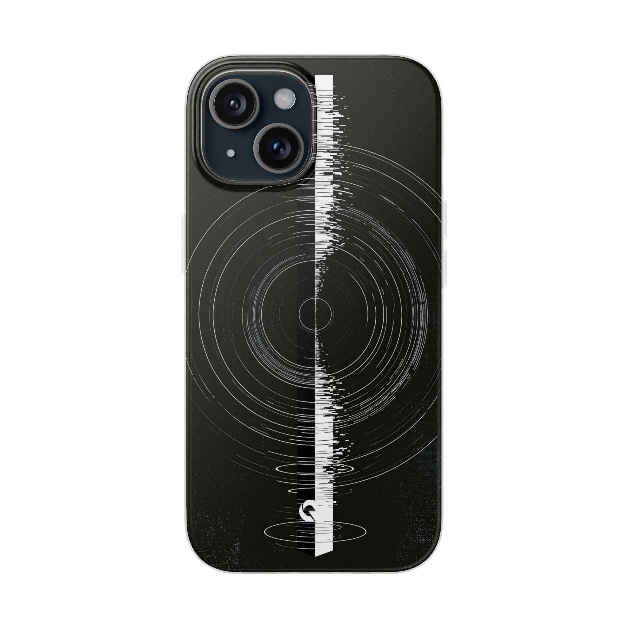 Black Lite Phone Case for iPhone - Obsidian Orbital Signal