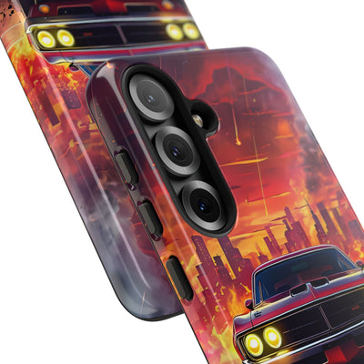 Inferno City Run · Tough Coque de téléphone pour Samsung