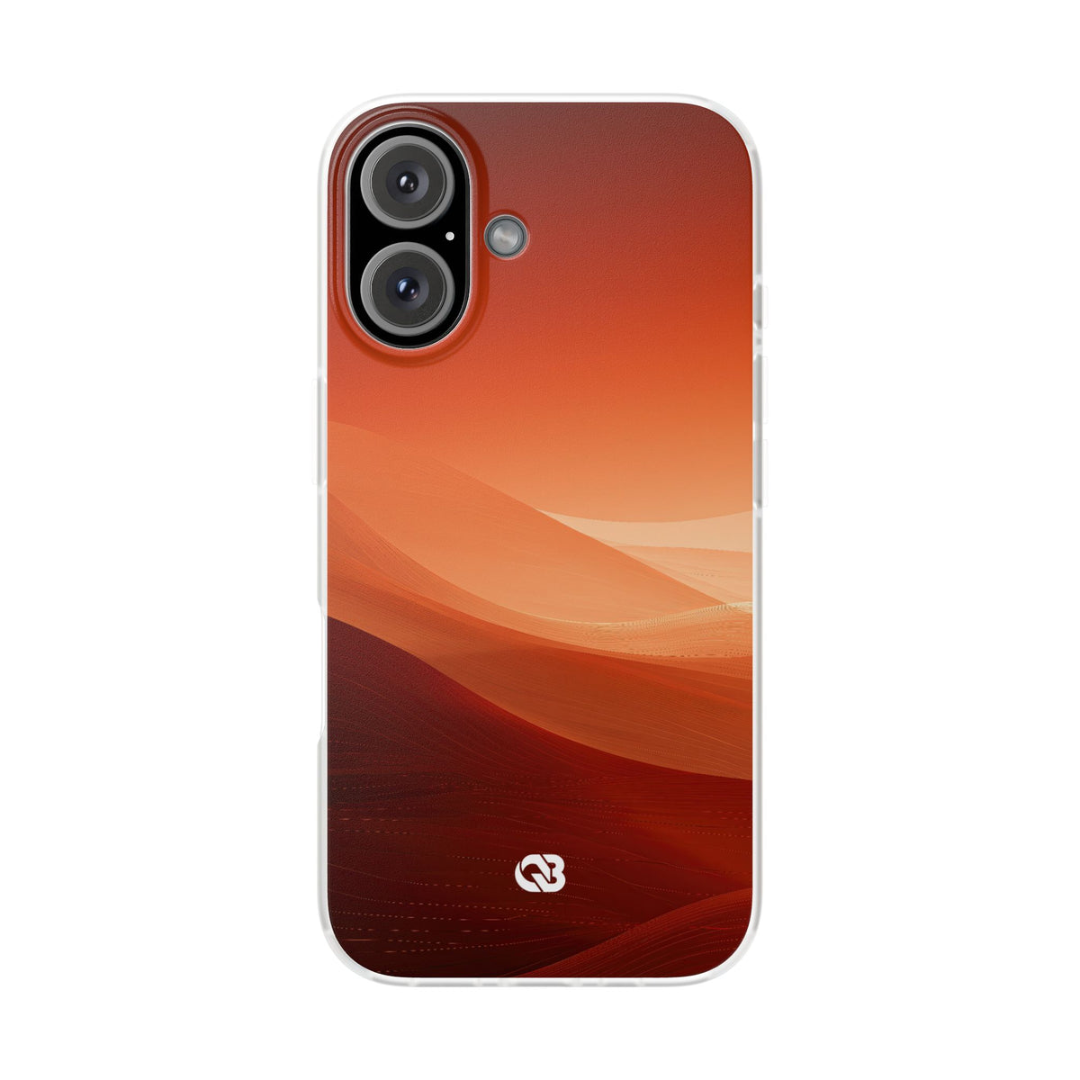 Terracotta Dune Ridges · Lite Phone Case for iPhone ·  Orange