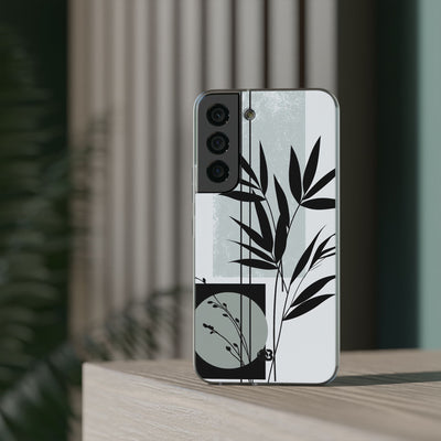 Grey Lite Phone Case for Samsung - Sage Bamboo Noir