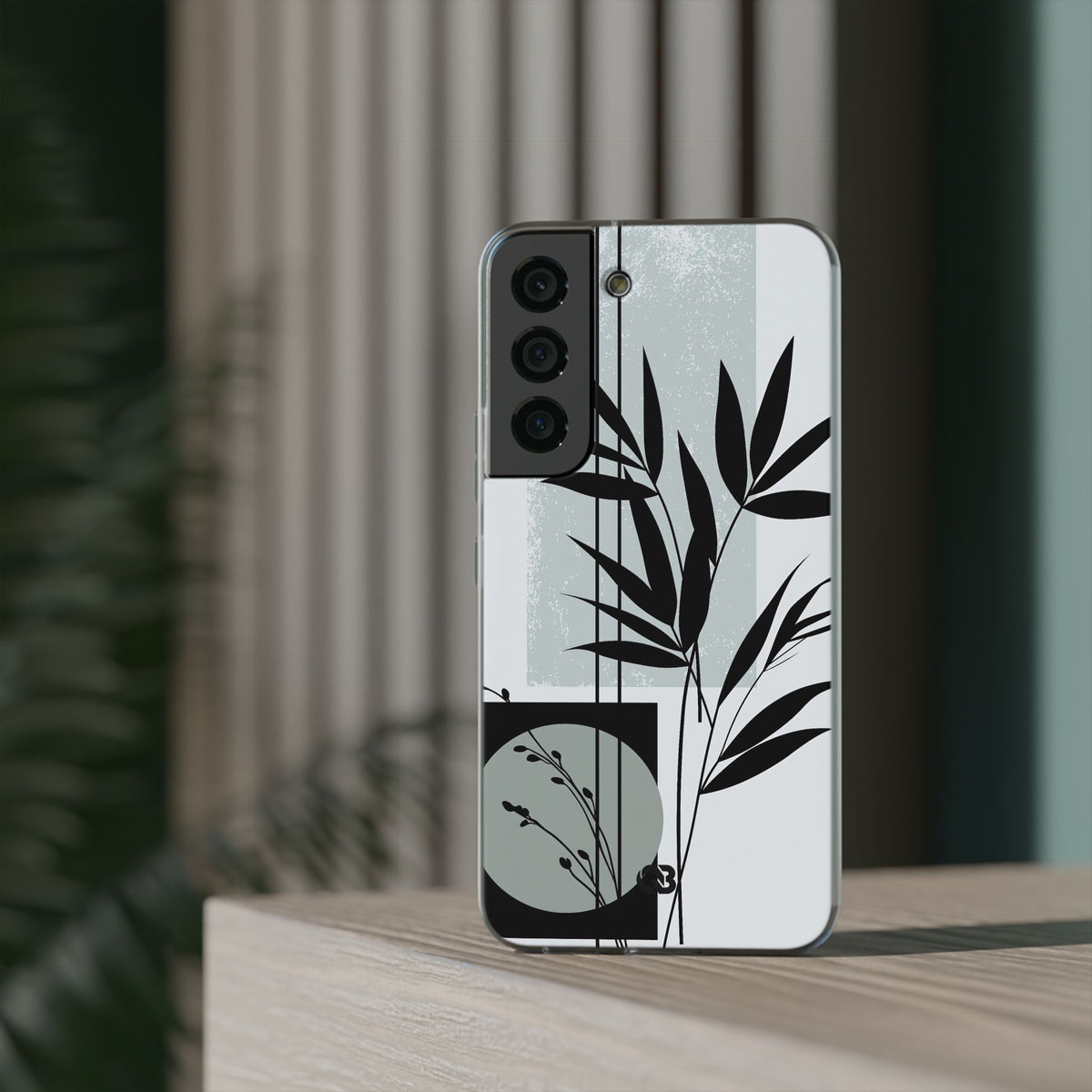 Zen Bamboo Silhouette · Lite Phone Case for Samsung · Green