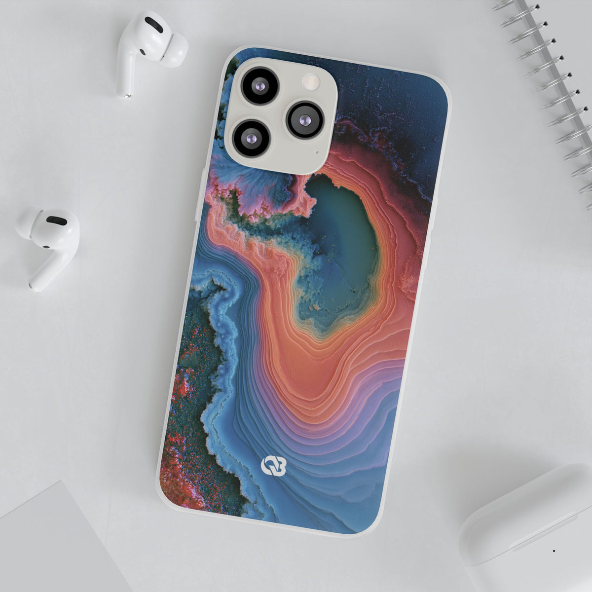 Luminous Resonance · Lite Phone Case for iPhone ·  Blue