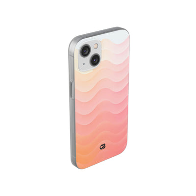 Blush Horizon Waves · Lite Phone Case for iPhone ·  Pink