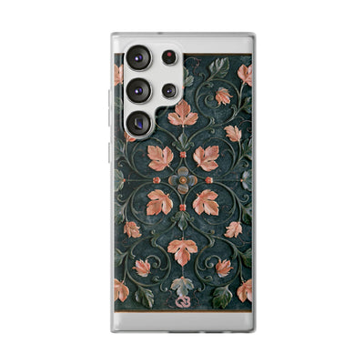 Florentine Rose Arabesque · Lite Phone Case for Samsung · Green