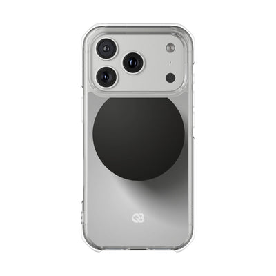 Grey Impact MagSafe Phone Case for iPhone - Matte Onyx Sphere