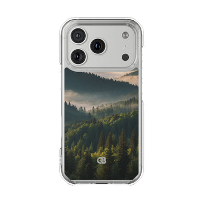 Foggy Mountain Ridge · Impact Handyhülle für iPhone · Magsafe