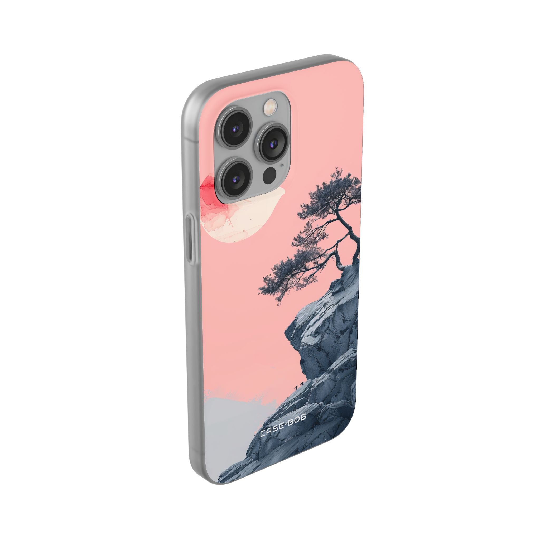 Crimson Moon Tree iPhone 14 Pro Max Case - Soft