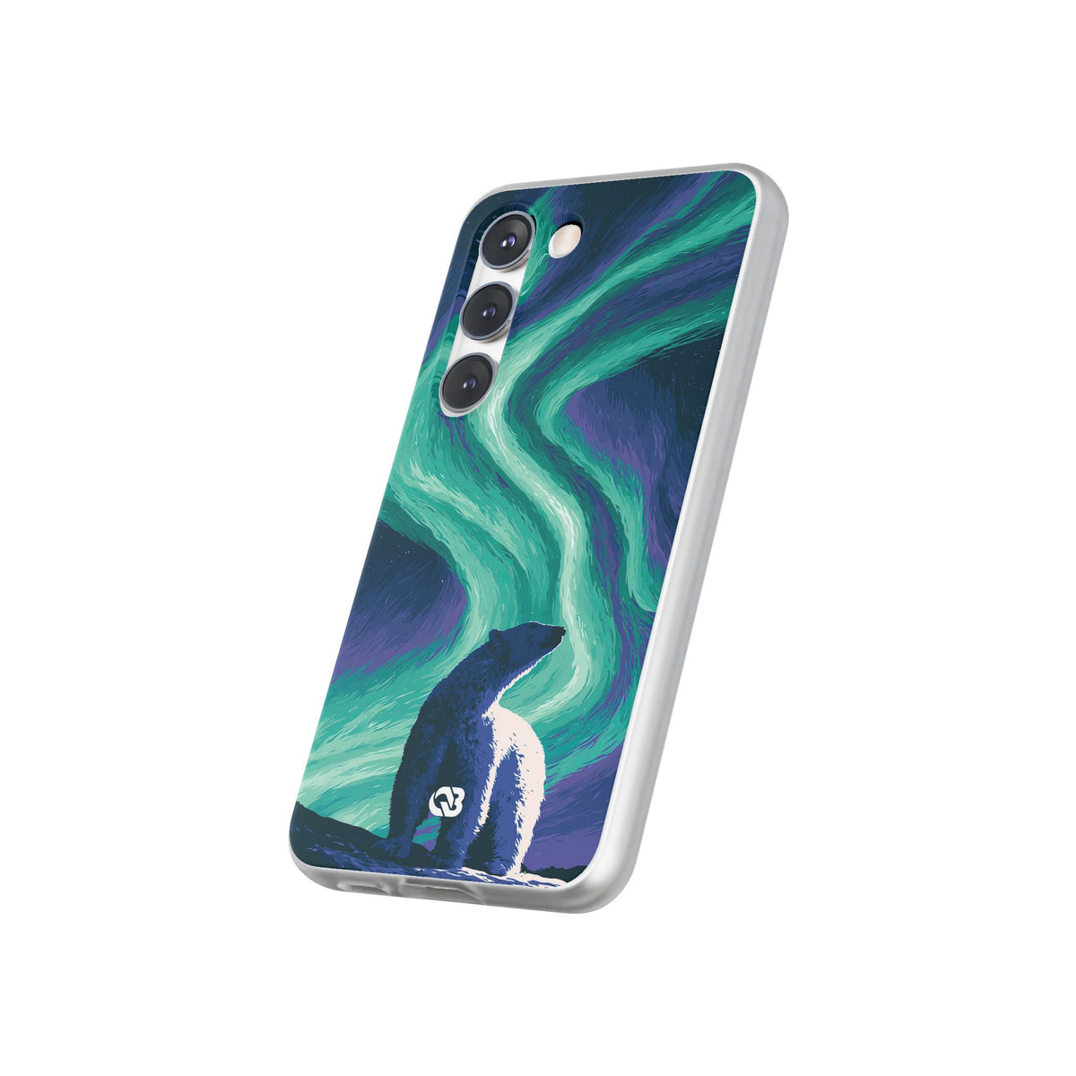 Arctic Aurora Bear · Lite Phone Case for Samsung · Teal