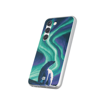 Arctic Aurora Bear · Lite Phone Case for Samsung · Teal