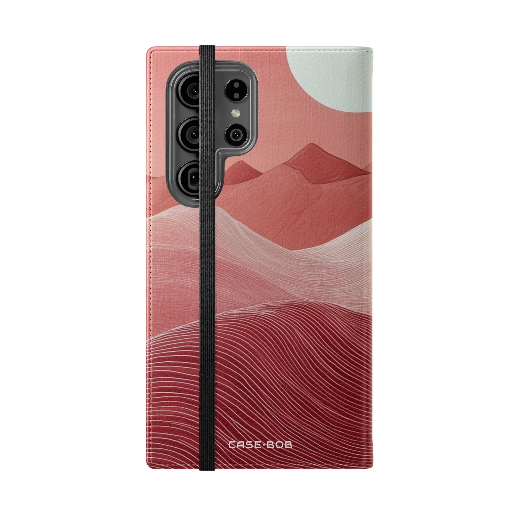 White Orb Dunes - Samsung S23 Ultra Case - Wallet