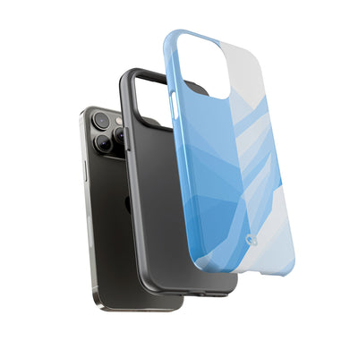 Blue Tough Phone Case for iPhone - Arctic Glacial Ridge