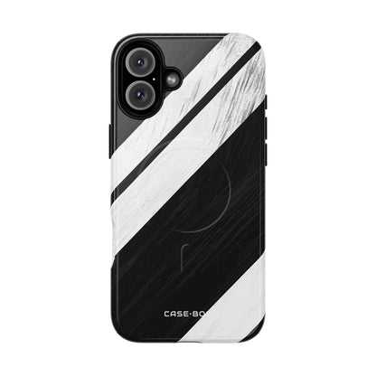 Distressed Stripe Motion iPhone 16 Plus Case - Tough+