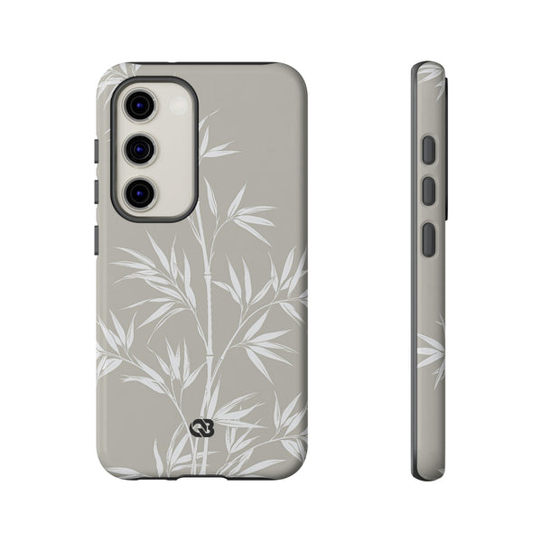 Serene Bamboo · Tough Phone Case for Samsung · Beige