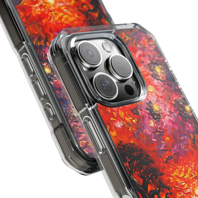 Molten Sky Tree · Impact Phone Case for iPhone · Magsafe