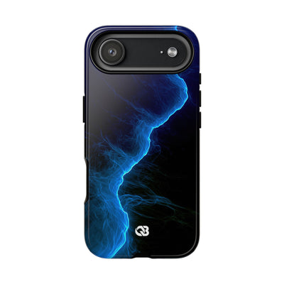 Electric Azure Drift · Tough Phone Case for iPhone · Blue