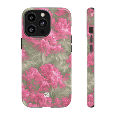 Digital Blossom · Tough Phone Case for iPhone · Pink