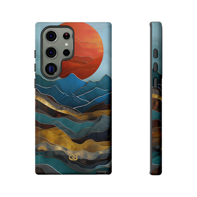 Molten Sun Peaks · Tough Phone Case for Samsung