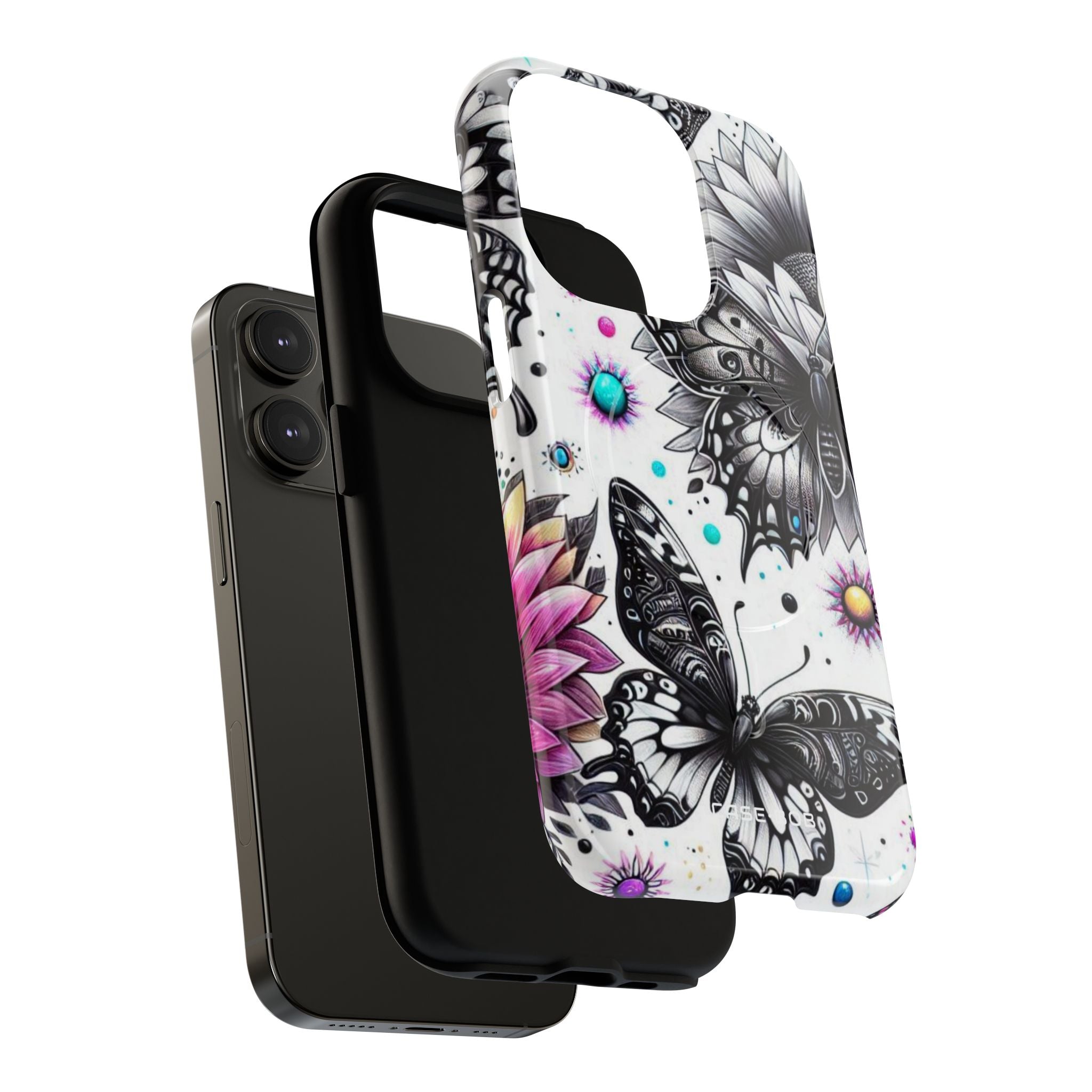 Butterfly Bloom iPhone 14 Pro Case - Tough+