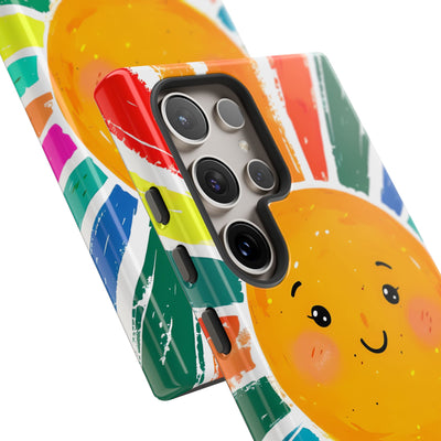 Vibrant Solar Smile · Tough Phone Case for Samsung
