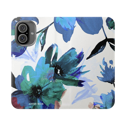 Blue Bloom - iPhone 16  Case - Wallet