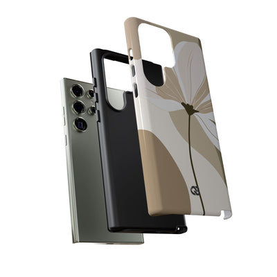 Soft Petal Bloom · Tough Phone Case for Samsung · Beige