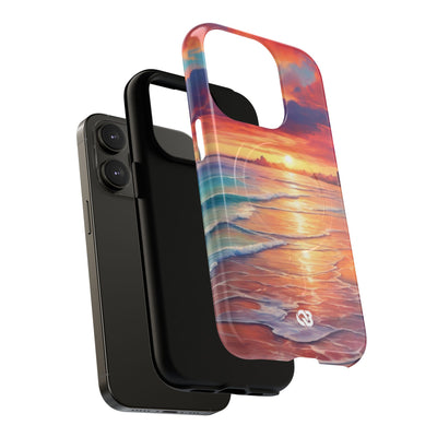 Crimson Shore Horizon · Tough+ Phone Case for iPhone · Magsafe
