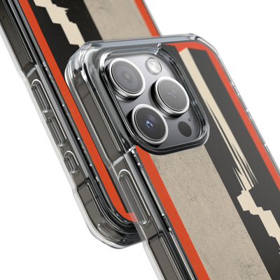 Orange Impact MagSafe Phone Case for iPhone - Orange Monolith Rift