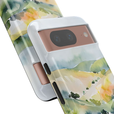 Verdant Mist Valleys · Tough Phone Case for Google Pixel