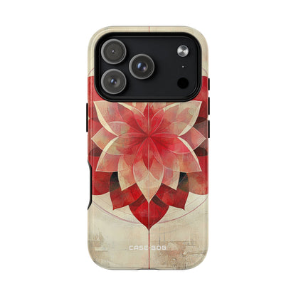 Crimson Bloom iPhone 17 Pro Case - Tough+ - CASE•BOB