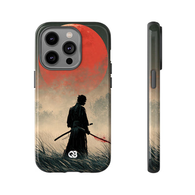 Crimson Moon Ronin · Tough Phone Case for iPhone · Red