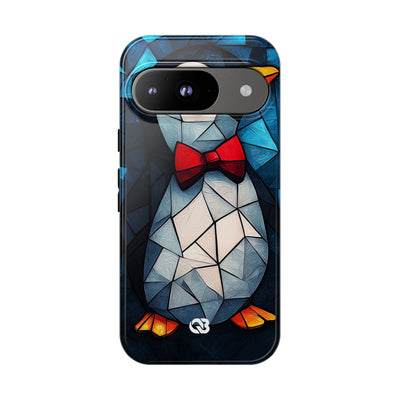 Mosaikk Sløyfe Pingvin · Tough Phone Case for Google Pixel