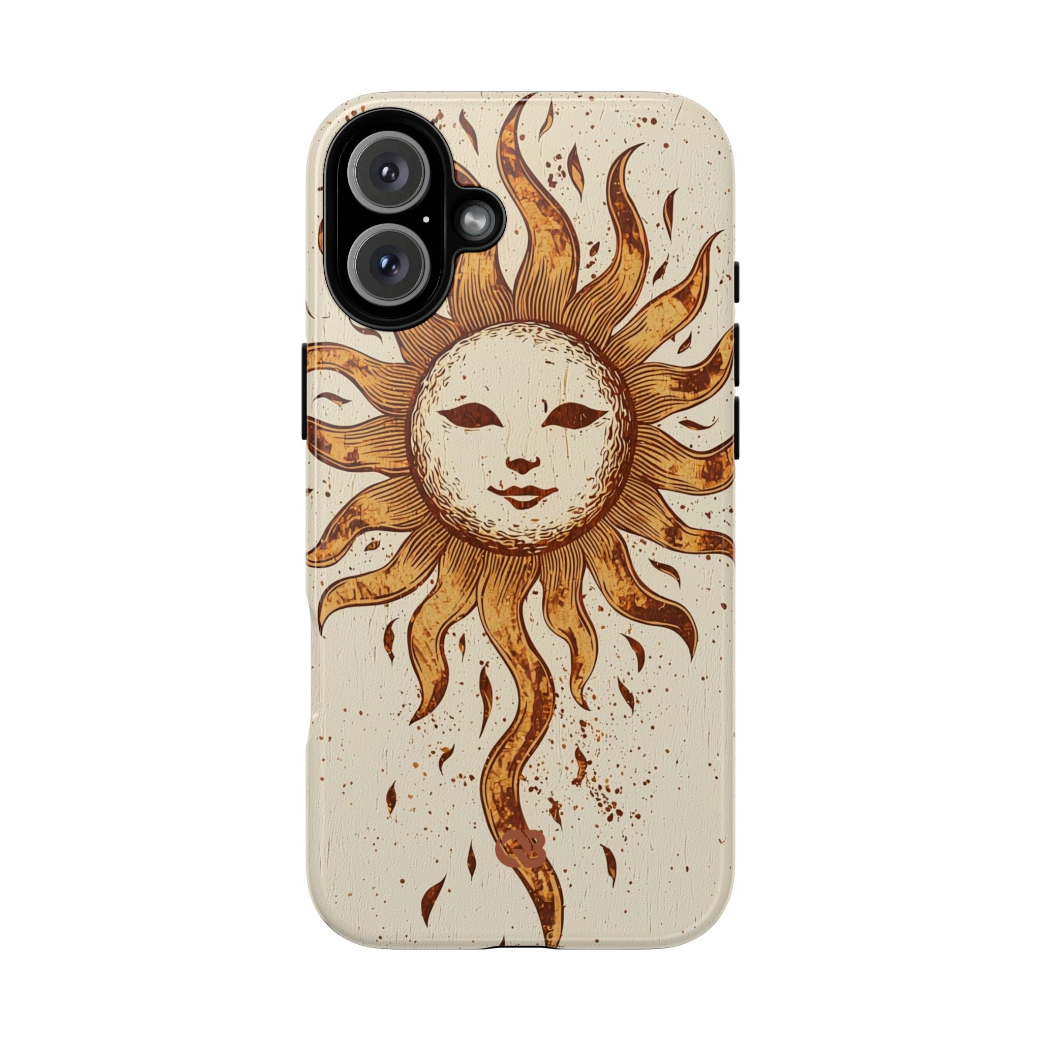 Rustic Solar Mask · Tough Phone Case for iPhone