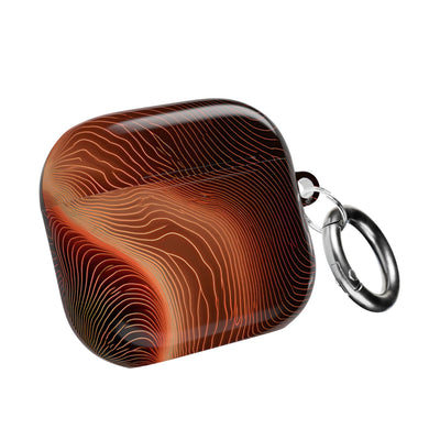 Caldera Ridge · Hard Case for AirPods & AirPods Pro · Orange