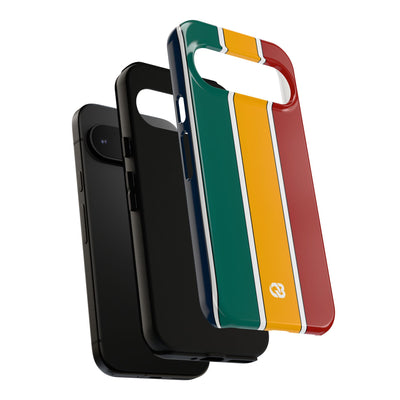 Retro Racing Bars · Tough Phone Case for Google Pixel