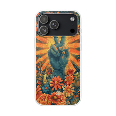 Radiant Peace Bloom · Soft Phone Case for iPhone