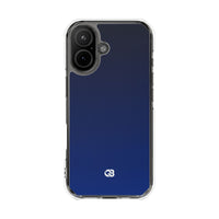 Blue Impact MagSafe Phone Case for iPhone - Midnight Cobalt Fade