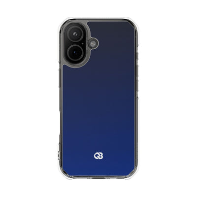 Blue Impact MagSafe Phone Case for iPhone - Midnight Cobalt Fade
