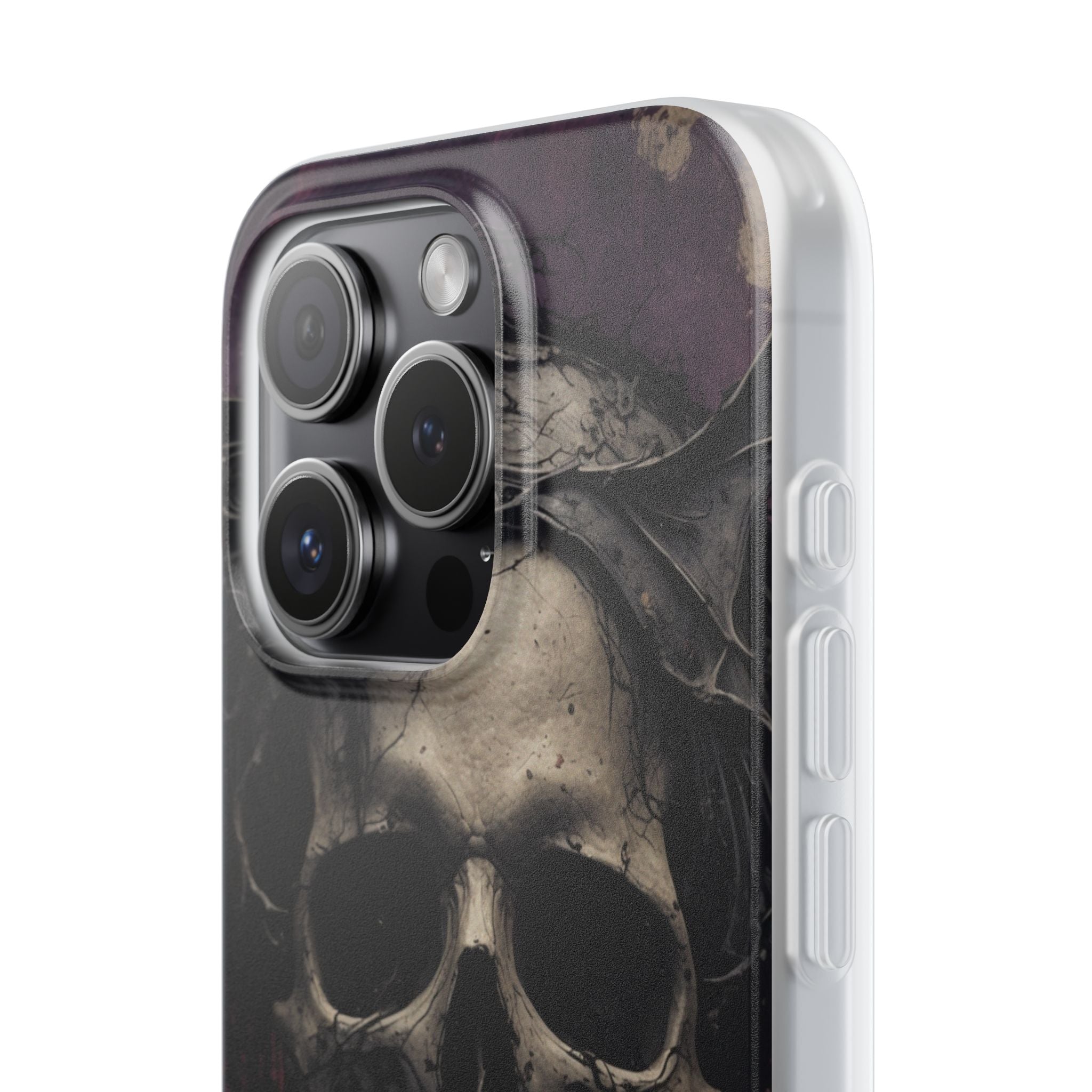 Skull Krone iPhone 15 Pro Case - Soft