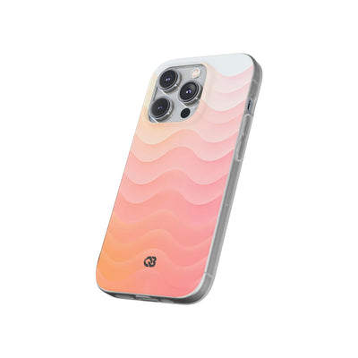 Blush Horizon Waves · Lite Phone Case for iPhone ·  Pink