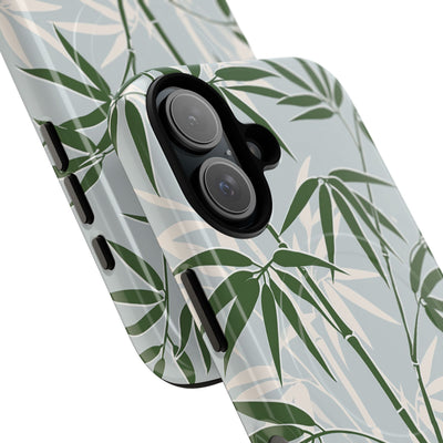 Green Tough 2.0 Magsafe Phone Case for iPhone - Kyoto Bamboo Canopy