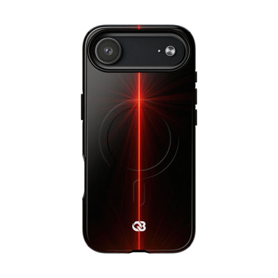 Red Tough 2.0 Magsafe Phone Case for iPhone - Crimson Flare Vector