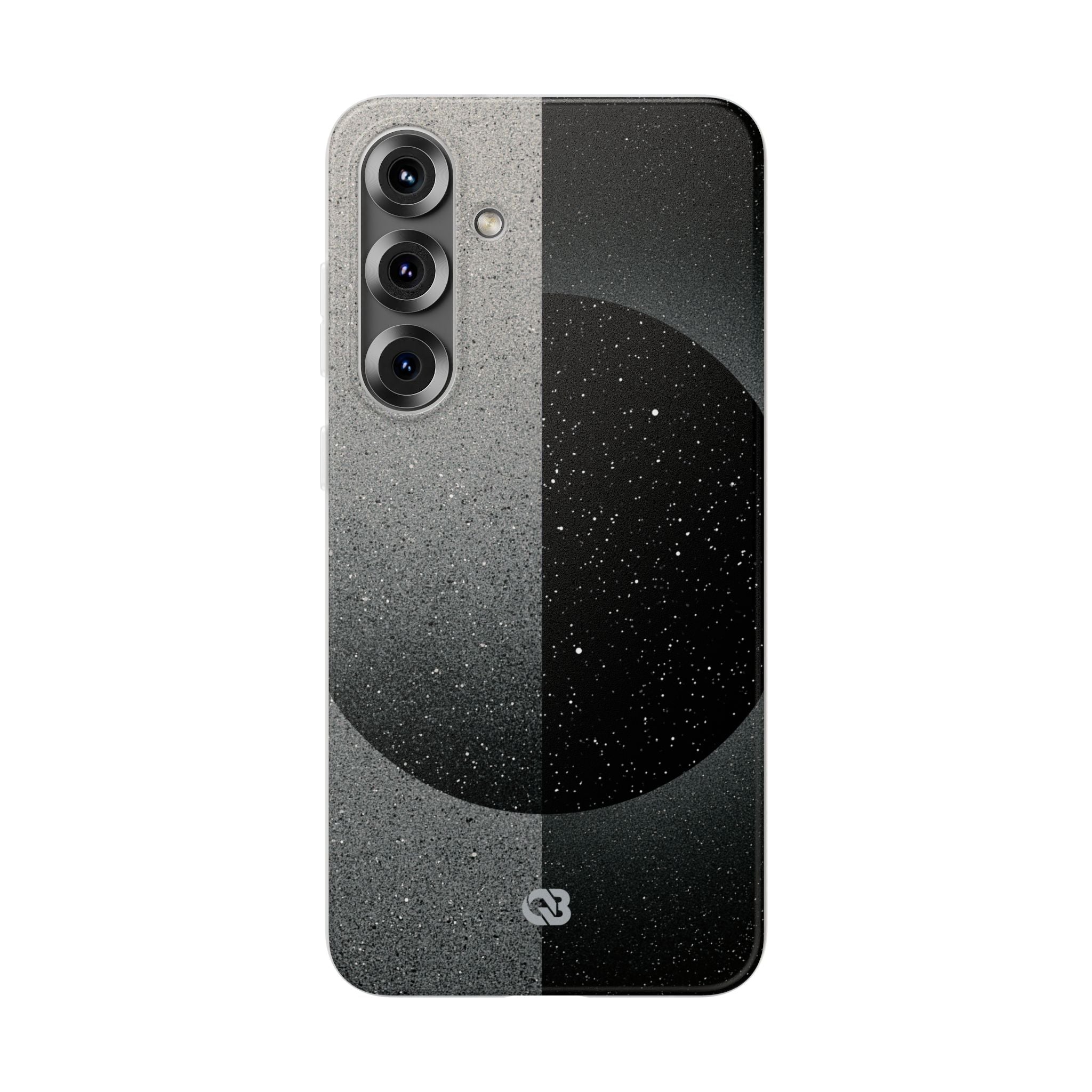 Black Lite Phone Case for Samsung - Lunar Static Orbit