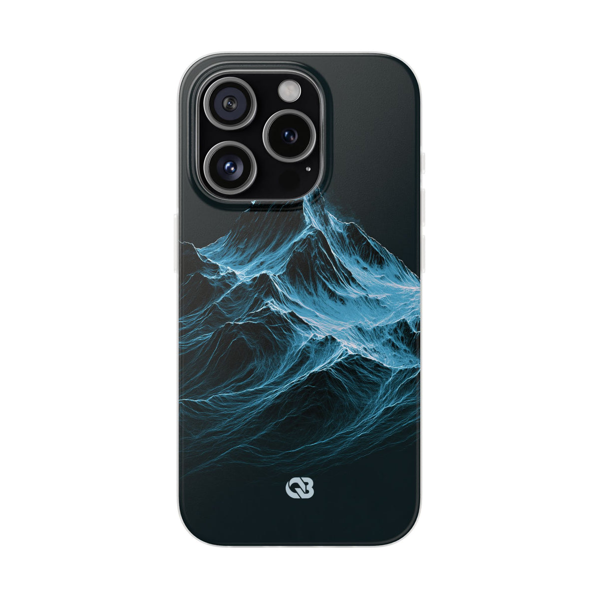 Nordic Frost Peak · Lite Phone Case for iPhone ·  Blue
