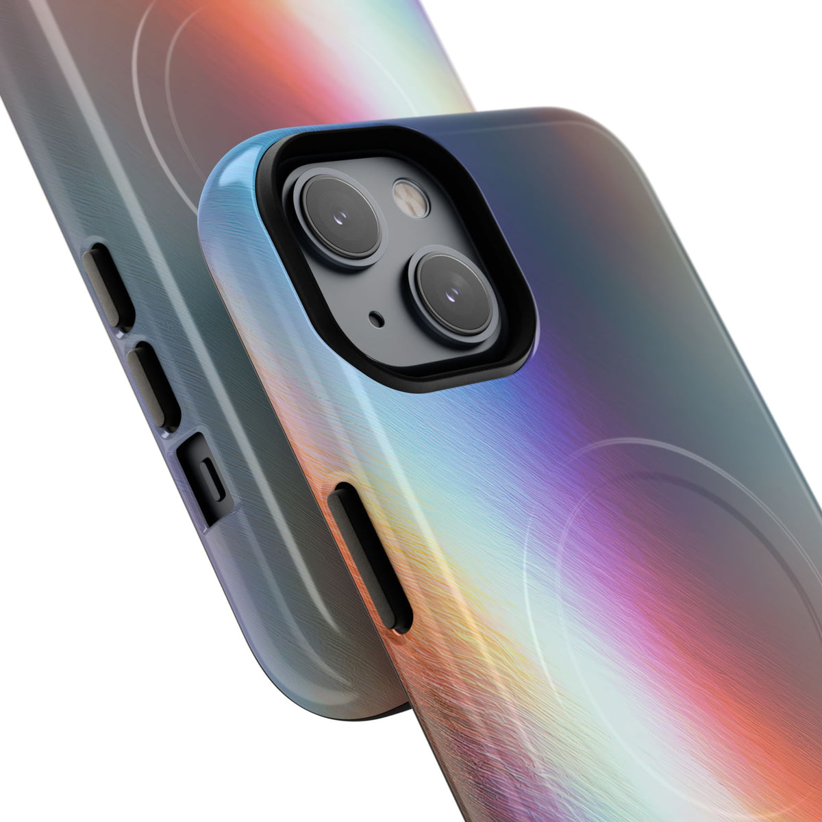 Prismatic Ray · Tough 2.0 Magnetic Phone Case for iPhone · Blue