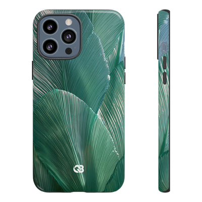 Translucent Fan Palm · Tough Phone Case for iPhone · Teal