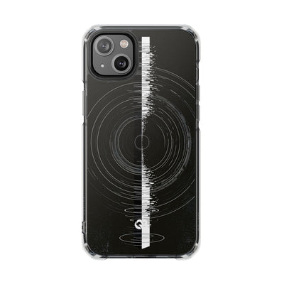 Black Impact MagSafe Phone Case for iPhone - Obsidian Orbital Signal