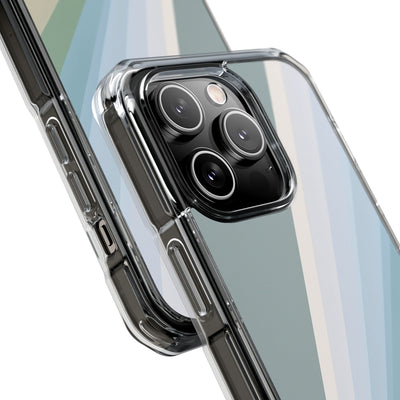 Green Impact MagSafe Phone Case for iPhone - Sage Prism Beam