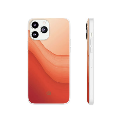 Terracotta Flow · Lite Phone Case for iPhone ·  Orange