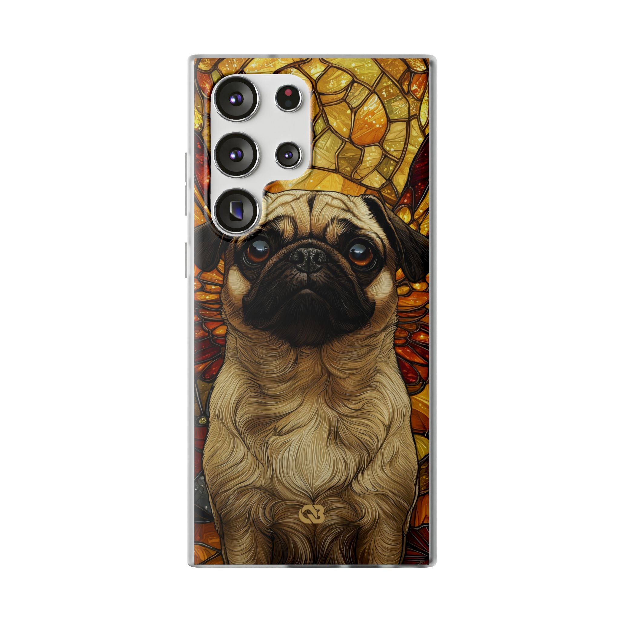 Amber Pug Divinity · Soft Phone Case for Samsung